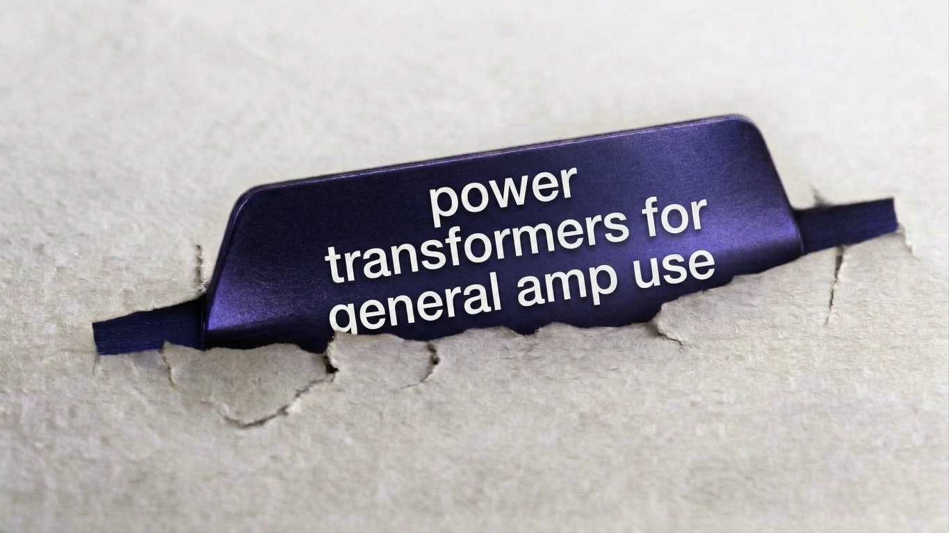 Power transformers for general amp use